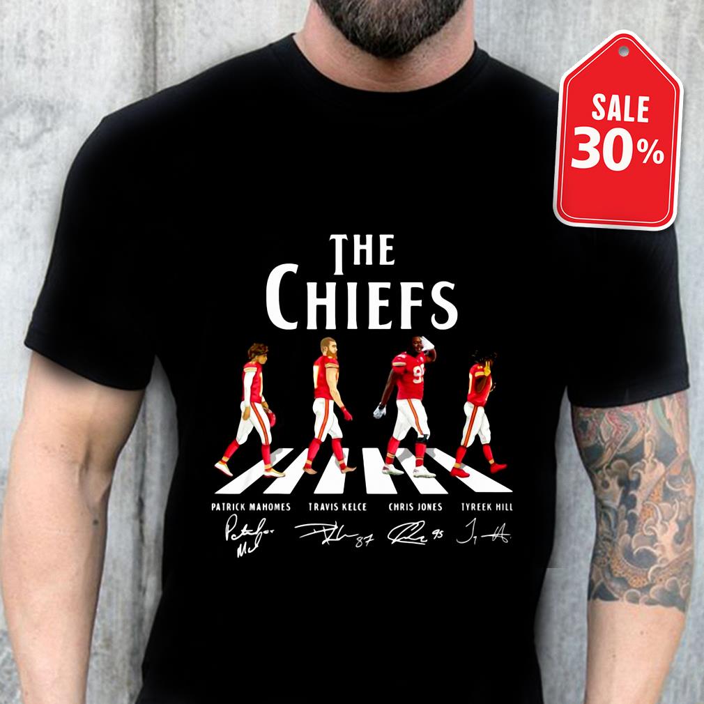 chiefs abbey road shirt