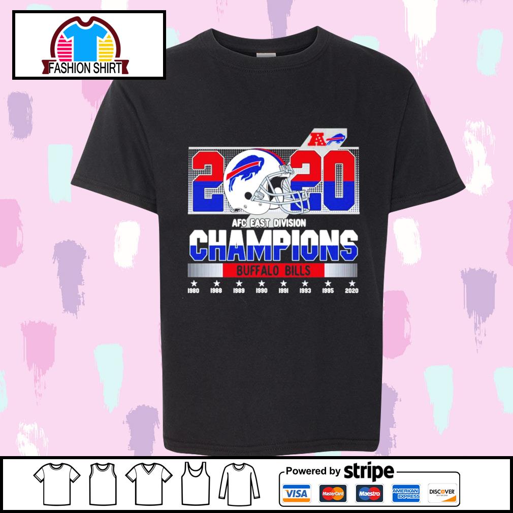 bills 2020 afc east champions shirt